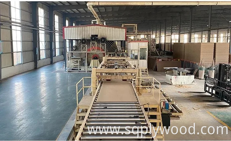 for Interior Wall Panel UV Glossy Laminated Pet Particleboard Melamine MDF